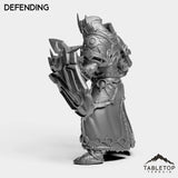 Tabletop Terrain Miniature Highland Warrior