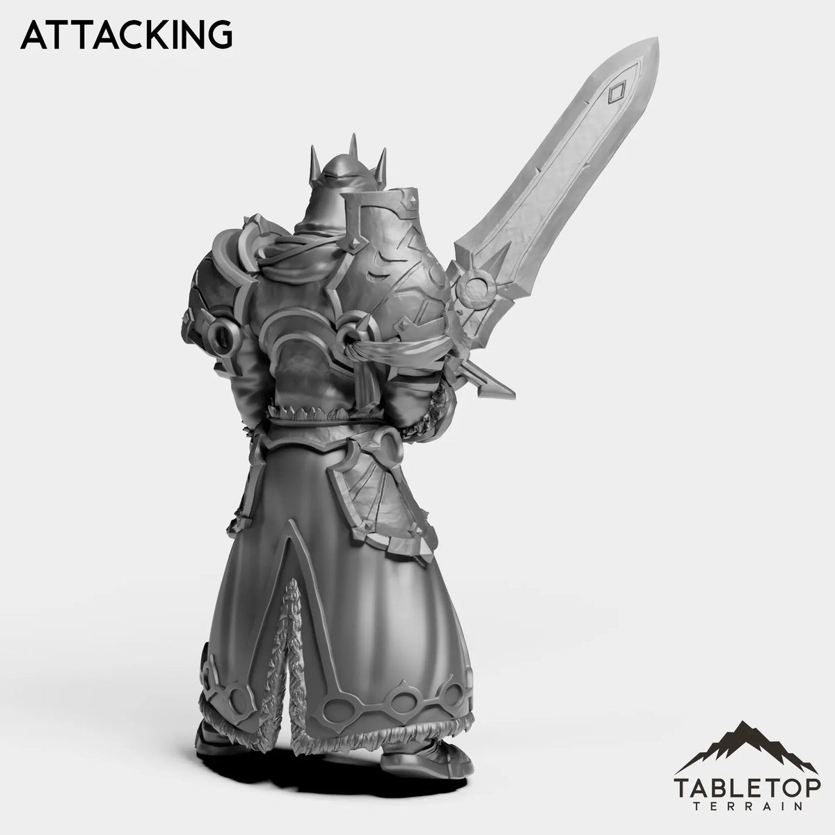 Tabletop Terrain Miniature Highland Warrior