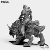 Tabletop Terrain Miniature Highland Warrior Female