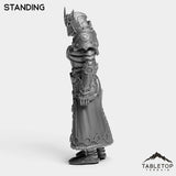Tabletop Terrain Miniature Highland Warrior Female