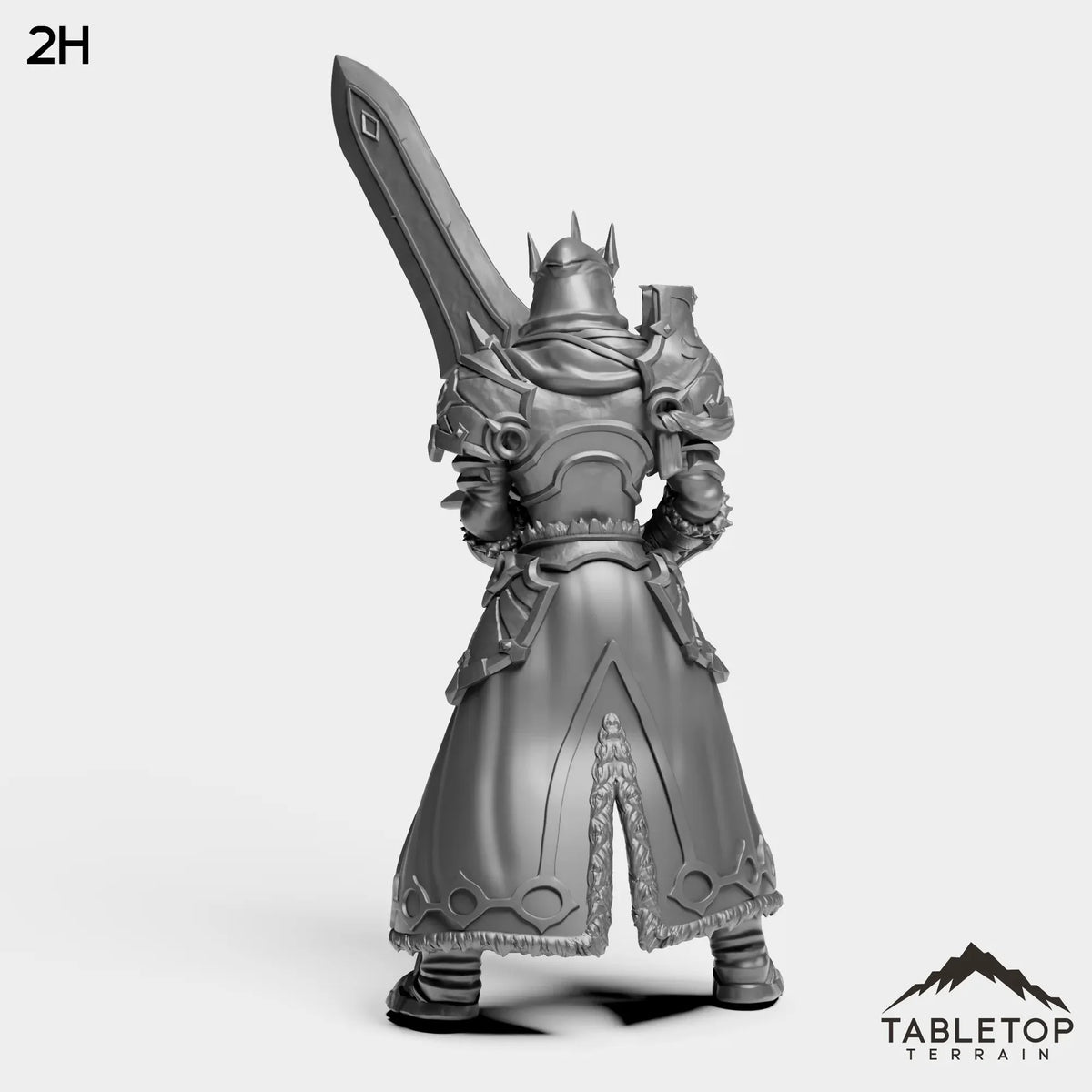 Tabletop Terrain Miniature Highland Warrior Female
