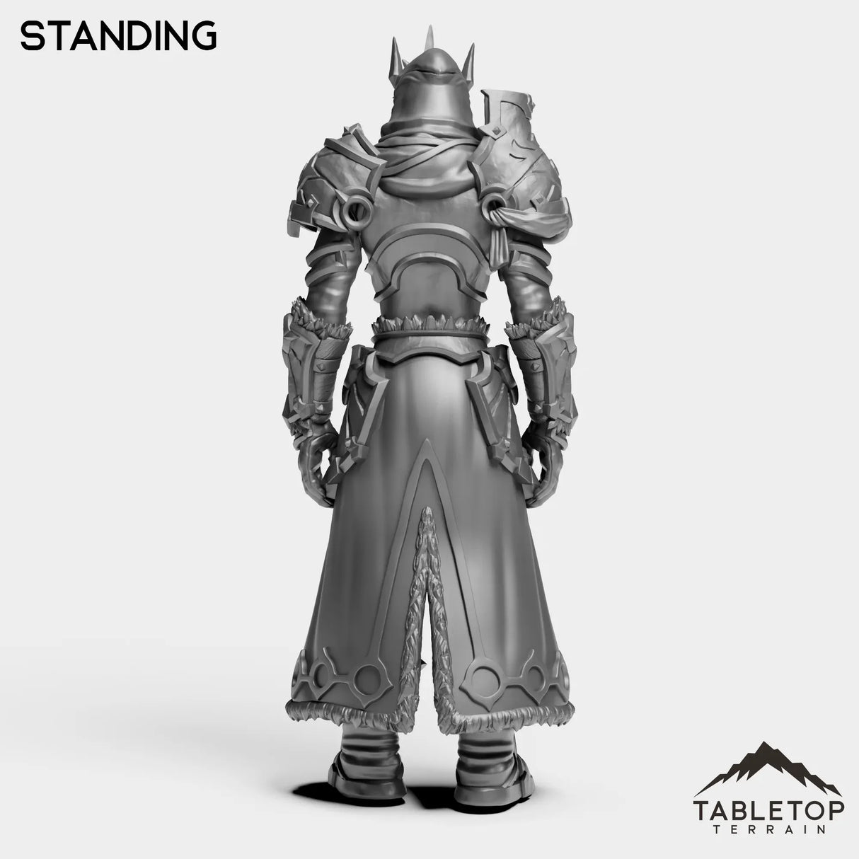 Tabletop Terrain Miniature Highland Warrior Female