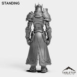 Tabletop Terrain Miniature Highland Warrior Female