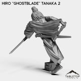 Tabletop Terrain Miniature Hiro ''Ghostblade'' Tanaka