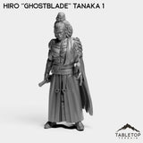 Tabletop Terrain Miniature Hiro ''Ghostblade'' Tanaka