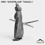 Tabletop Terrain Miniature Hiro ''Ghostblade'' Tanaka