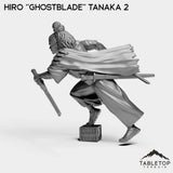Tabletop Terrain Miniature Hiro ''Ghostblade'' Tanaka