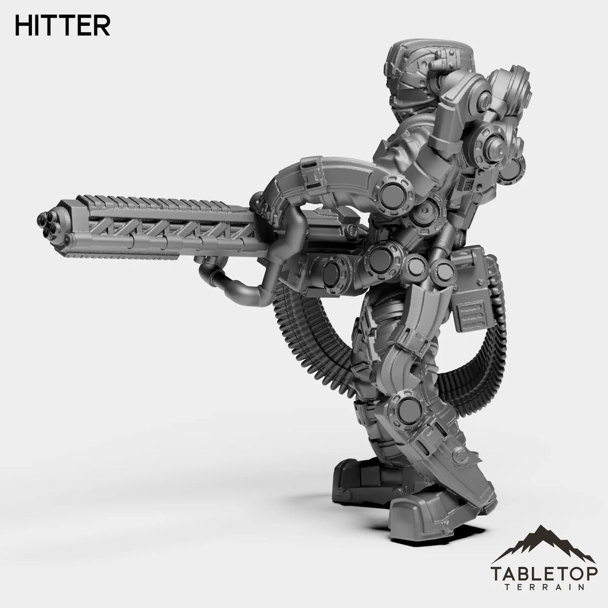 Tabletop Terrain Miniature Hitter - Endoskeleton Soldiers