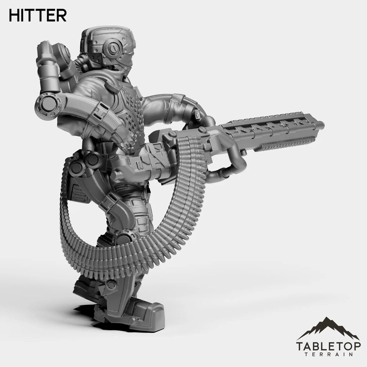 Tabletop Terrain Miniature Hitter - Endoskeleton Soldiers