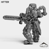 Tabletop Terrain Miniature Hitter - Endoskeleton Soldiers
