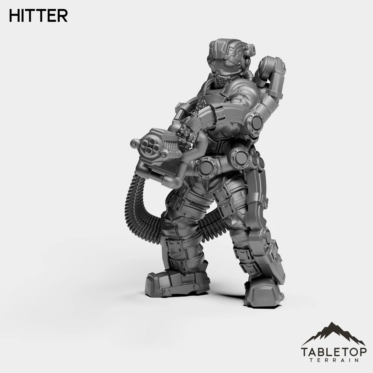 Tabletop Terrain Miniature Hitter - Endoskeleton Soldiers