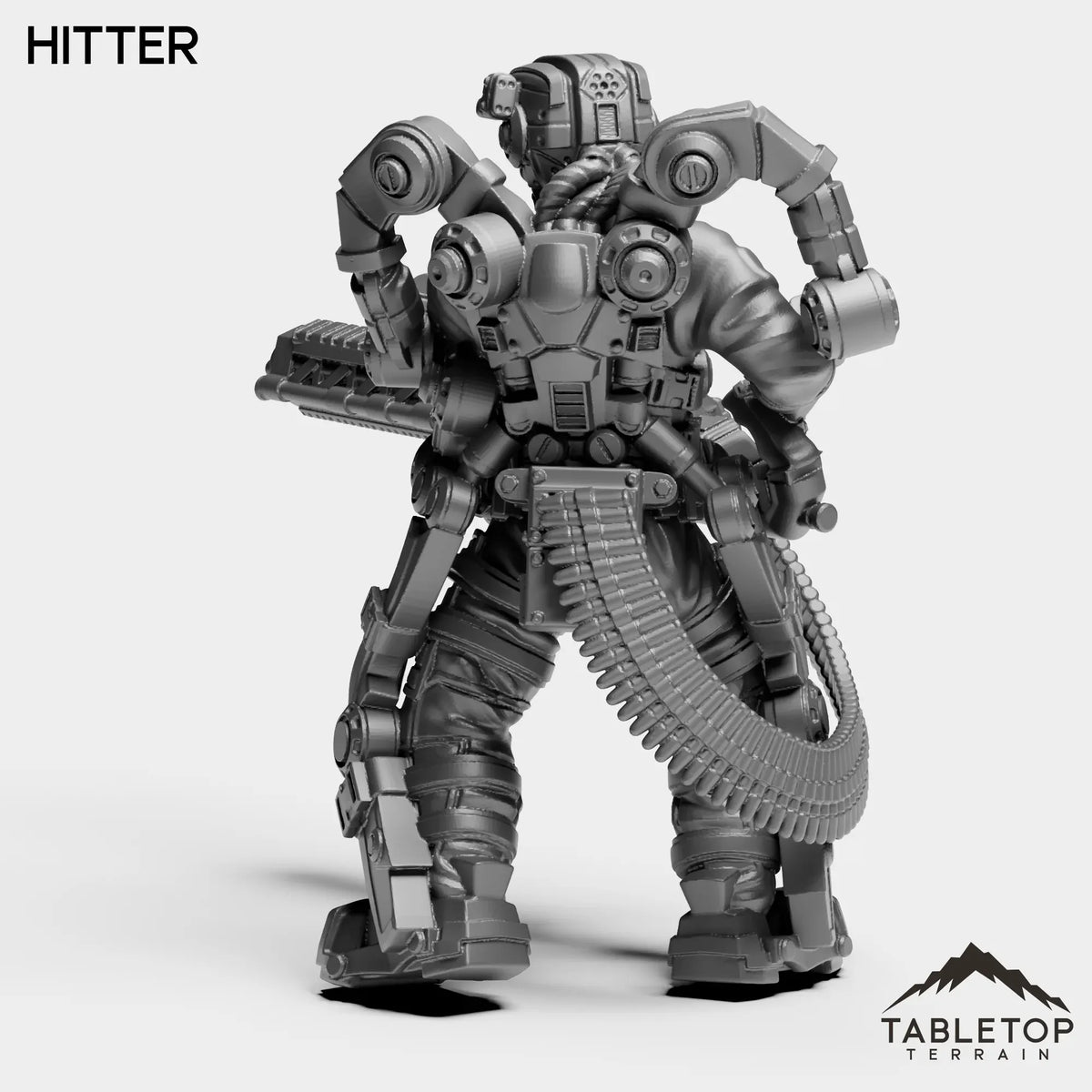 Tabletop Terrain Miniature Hitter - Endoskeleton Soldiers