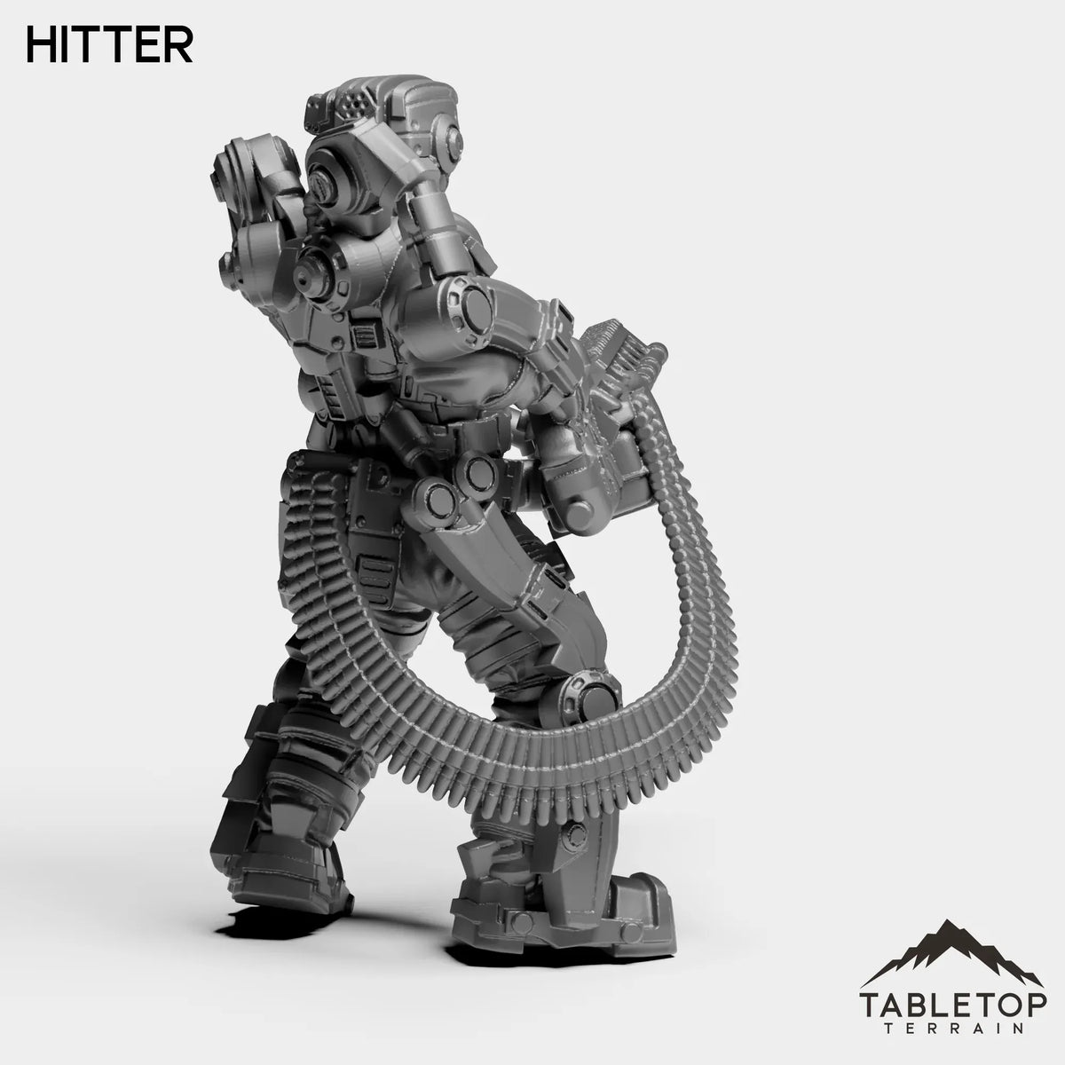 Tabletop Terrain Miniature Hitter - Endoskeleton Soldiers