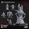 Tabletop Terrain Miniature Holy Department of Heretical Investigations (part 1)