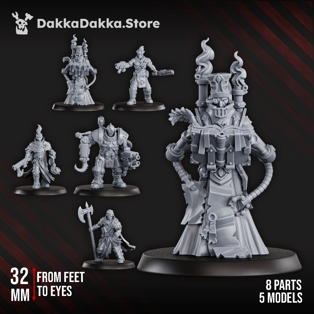 Tabletop Terrain Miniature Holy Department of Heretical Investigations (part 1)