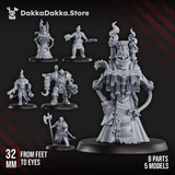 Tabletop Terrain Miniature Holy Department of Heretical Investigations (part 1)
