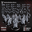 Tabletop Terrain Miniature Holy Steel Battalion (build-kit)