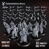 Tabletop Terrain Miniature Holy Steel Battalion (build-kit)