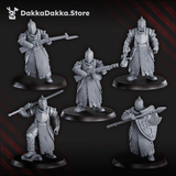 Tabletop Terrain Miniature Holy Steel Battalion x11