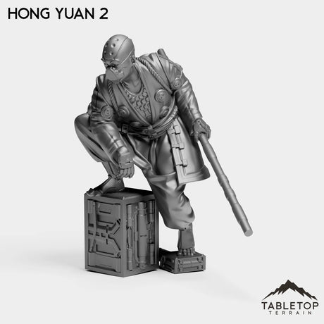 Tabletop Terrain Miniature Hong Yuan 2 Hong Yuan - Black Lotus Triads
