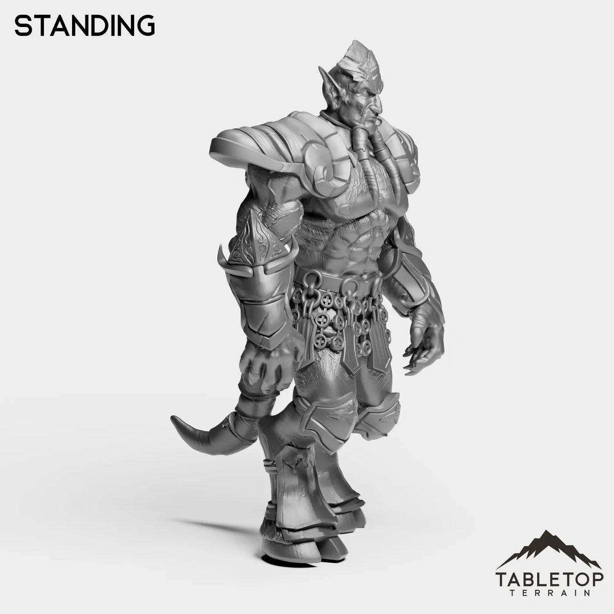 Tabletop Terrain Miniature Hooved Prince