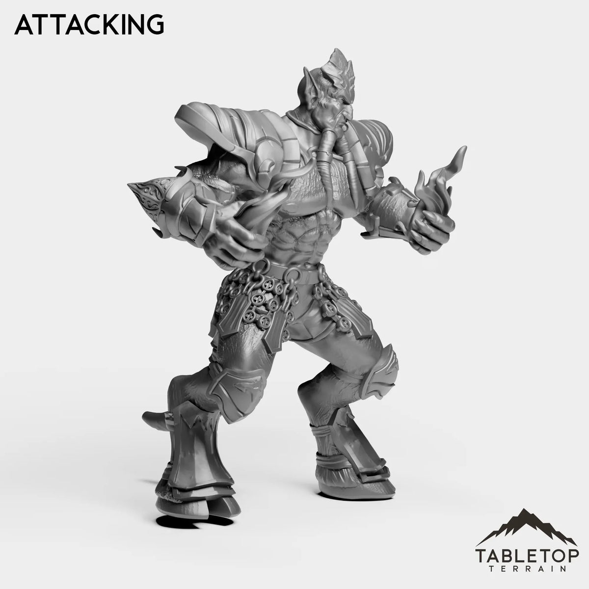 Tabletop Terrain Miniature Hooved Prince