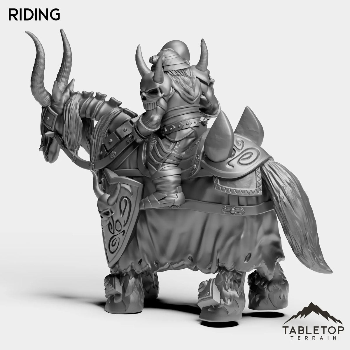 Tabletop Terrain Miniature Horseman Boss 1