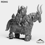 Tabletop Terrain Miniature Horseman Boss 1
