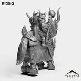 Tabletop Terrain Miniature Horseman Boss 1