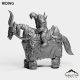Tabletop Terrain Miniature Horseman Boss 1