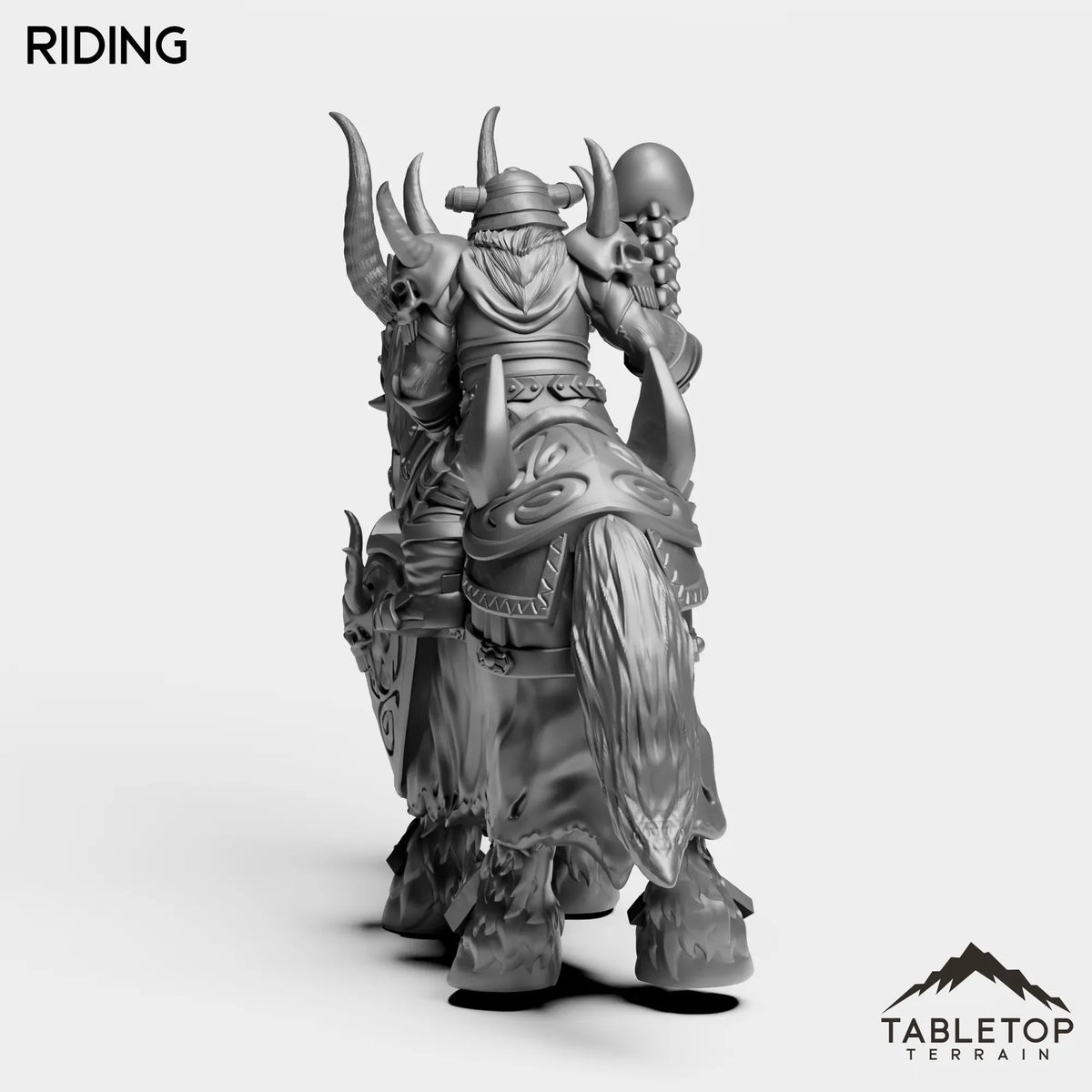 Tabletop Terrain Miniature Horseman Boss 1