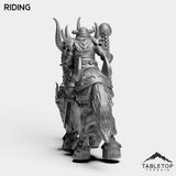 Tabletop Terrain Miniature Horseman Boss 1
