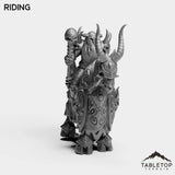 Tabletop Terrain Miniature Horseman Boss 1