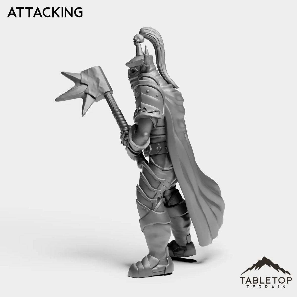 Tabletop Terrain Miniature Horseman Boss 2