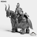 Tabletop Terrain Miniature Horseman Boss 2