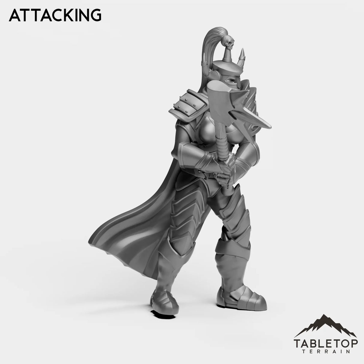 Tabletop Terrain Miniature Horseman Boss 2