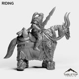 Tabletop Terrain Miniature Horseman Boss 3