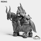 Tabletop Terrain Miniature Horseman Boss 3