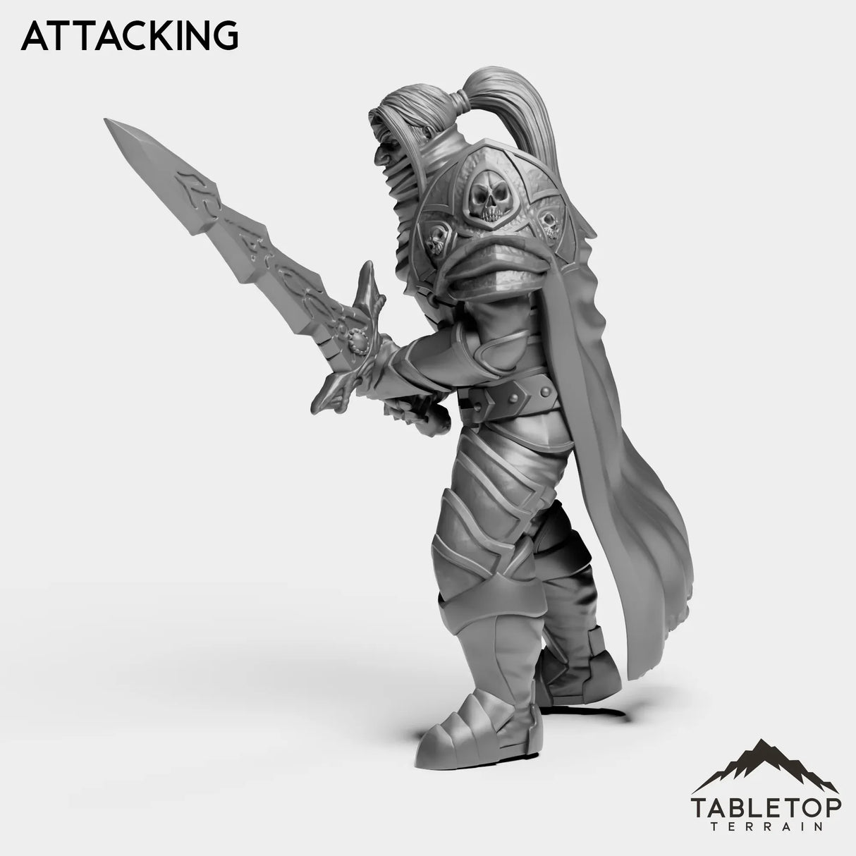 Tabletop Terrain Miniature Horseman Boss 3