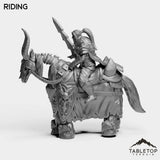 Tabletop Terrain Miniature Horseman Boss 3