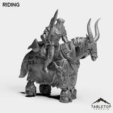 Tabletop Terrain Miniature Horseman Boss 3