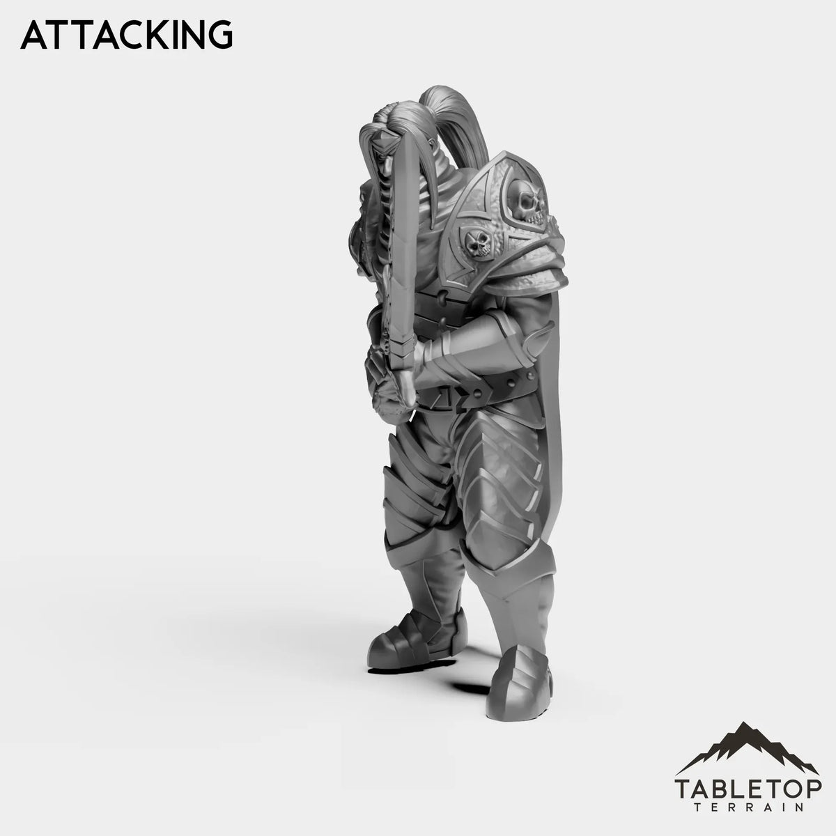 Tabletop Terrain Miniature Horseman Boss 3