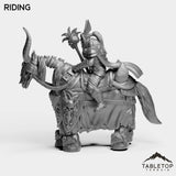 Tabletop Terrain Miniature Horseman Boss 4