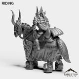 Tabletop Terrain Miniature Horseman Boss 4