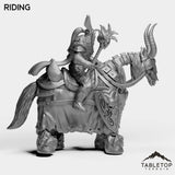 Tabletop Terrain Miniature Horseman Boss 4