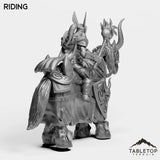 Tabletop Terrain Miniature Horseman Boss 4