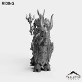 Tabletop Terrain Miniature Horseman Boss 4