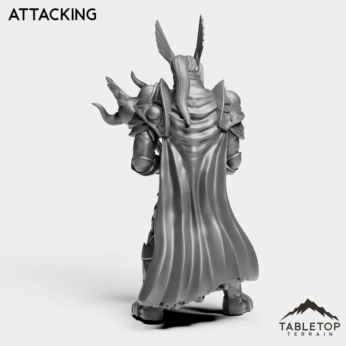 Tabletop Terrain Miniature Horseman Boss 4