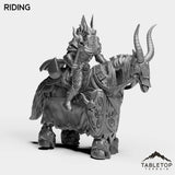 Tabletop Terrain Miniature Horseman Boss 4