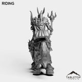 Tabletop Terrain Miniature Horseman Boss 4